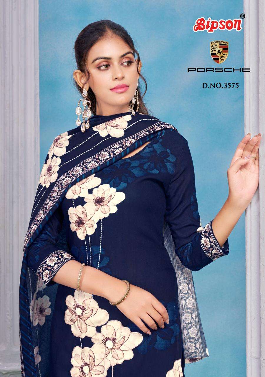 Bipson prints porsche 3575 Dress material wholesale suppliers in Delhi