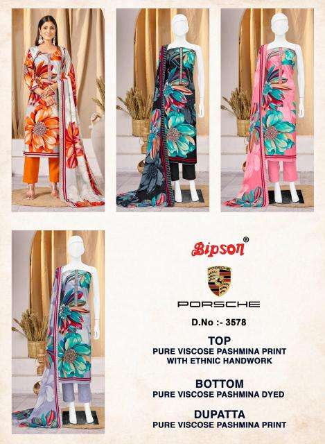 Bipson prints porsche 3578 Bulk dress material suppliers in Delhi