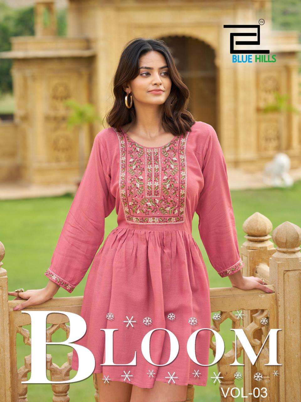 Blue hills bloom vol 3 Wholesale kurtis in India