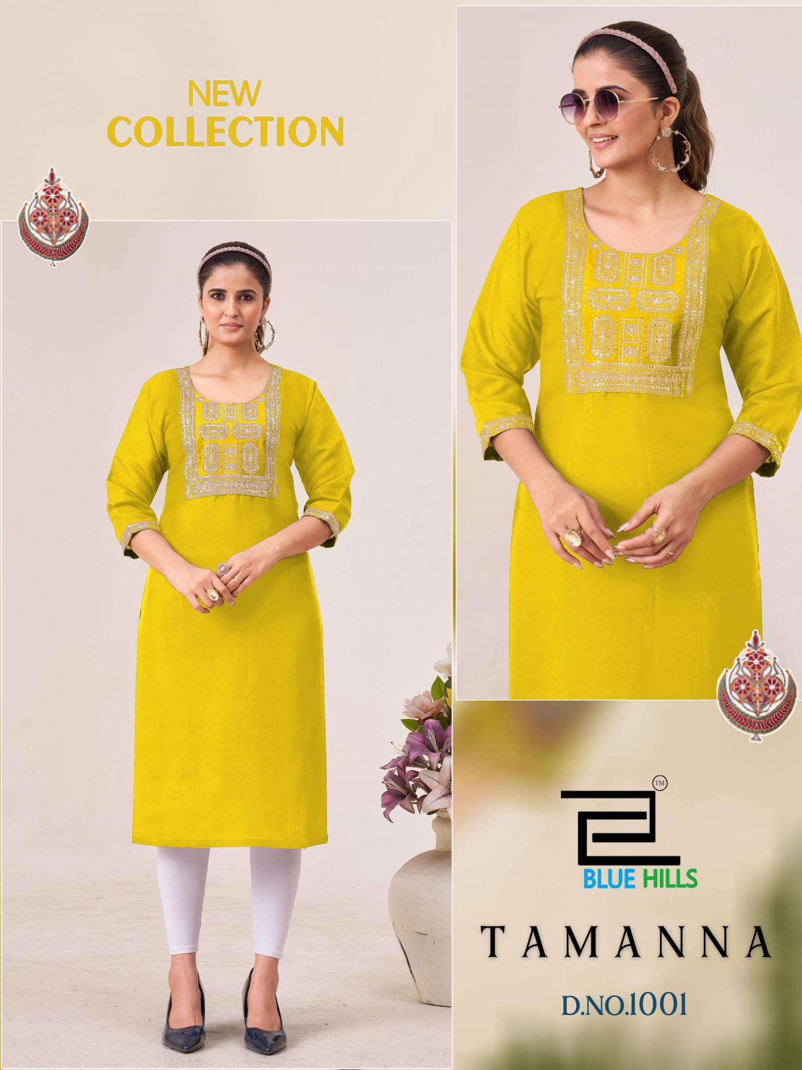 Blue Hills Tamanna Designer kurti manufacturers in Hyderabad