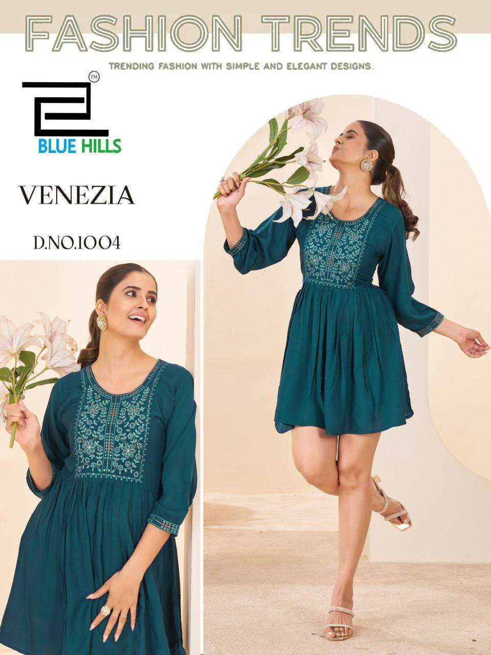Blue hills venezia Wholesale kurti manufacturers in India