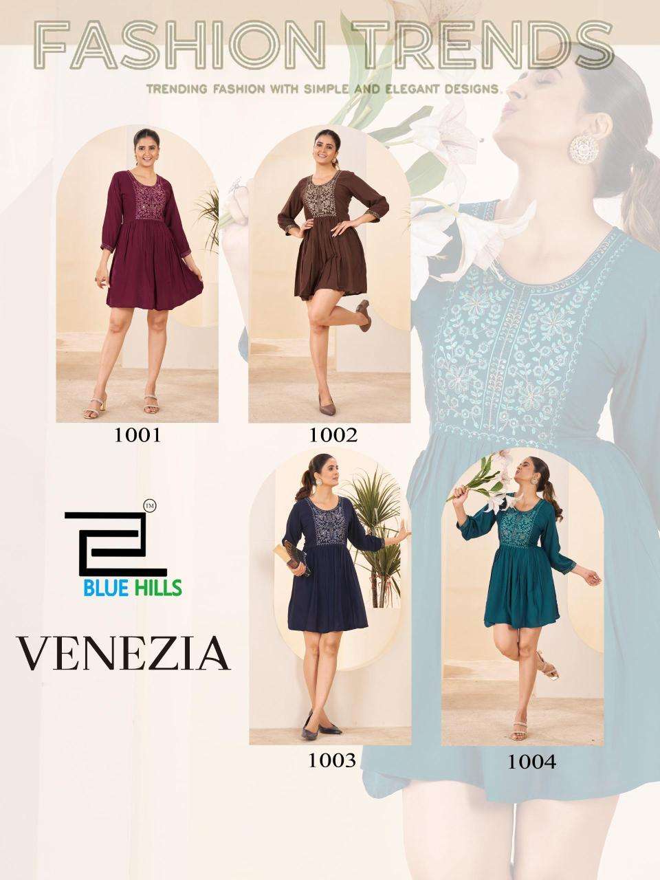 Blue hills venezia Wholesale kurti manufacturers in India