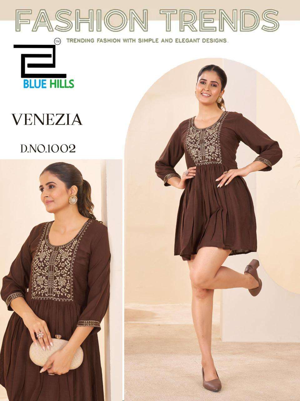 Blue hills venezia Wholesale kurti manufacturers in India