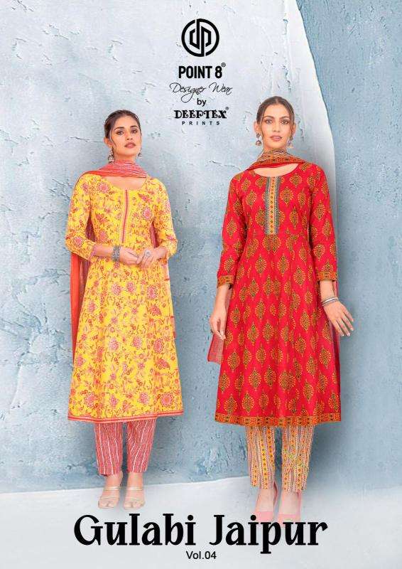 Deeptex gulabi jaipur vol-4 Kurti wholesale market