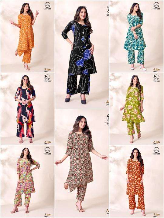 DL A-line vol-3 coord set Indian kurtis wholesale
