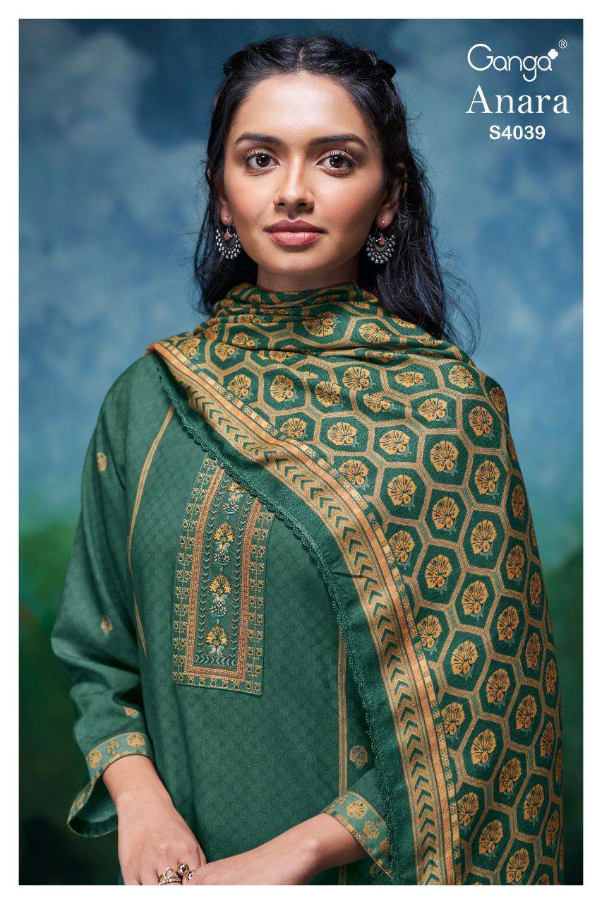 Ganga anara 4039 Wholesale designer dress material in Surat