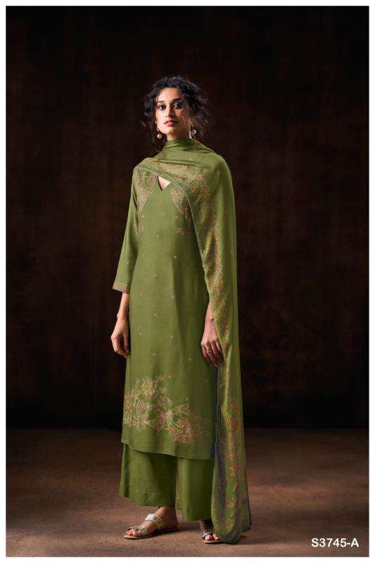 Ganga darsie 3745 surat wholesale dress market address
