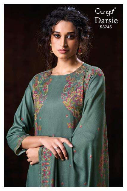 Ganga darsie 3745 surat wholesale dress market address
