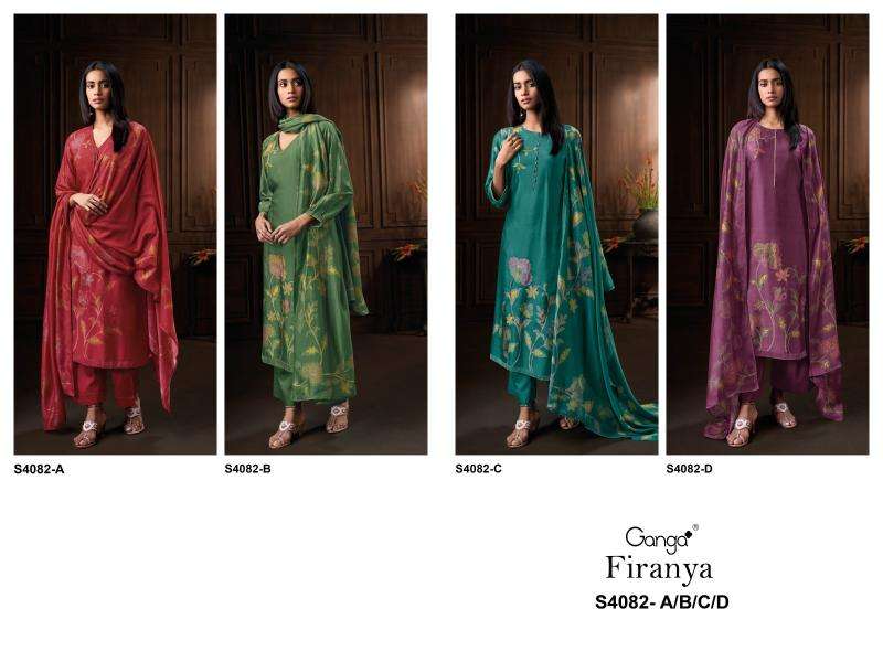 Ganga firanya 4082 surat dress wholesale market
