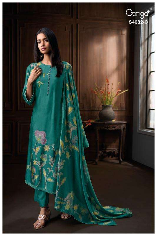 Ganga firanya 4082 surat dress wholesale market