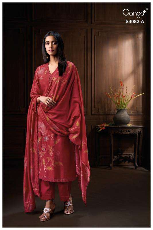 Ganga firanya 4082 surat dress wholesale market