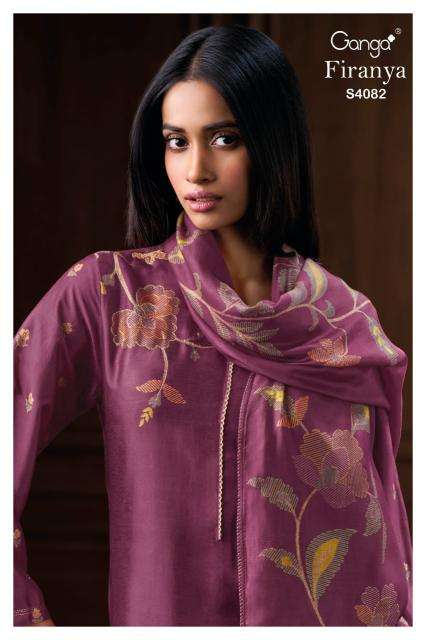 Ganga firanya 4082 surat dress wholesale market