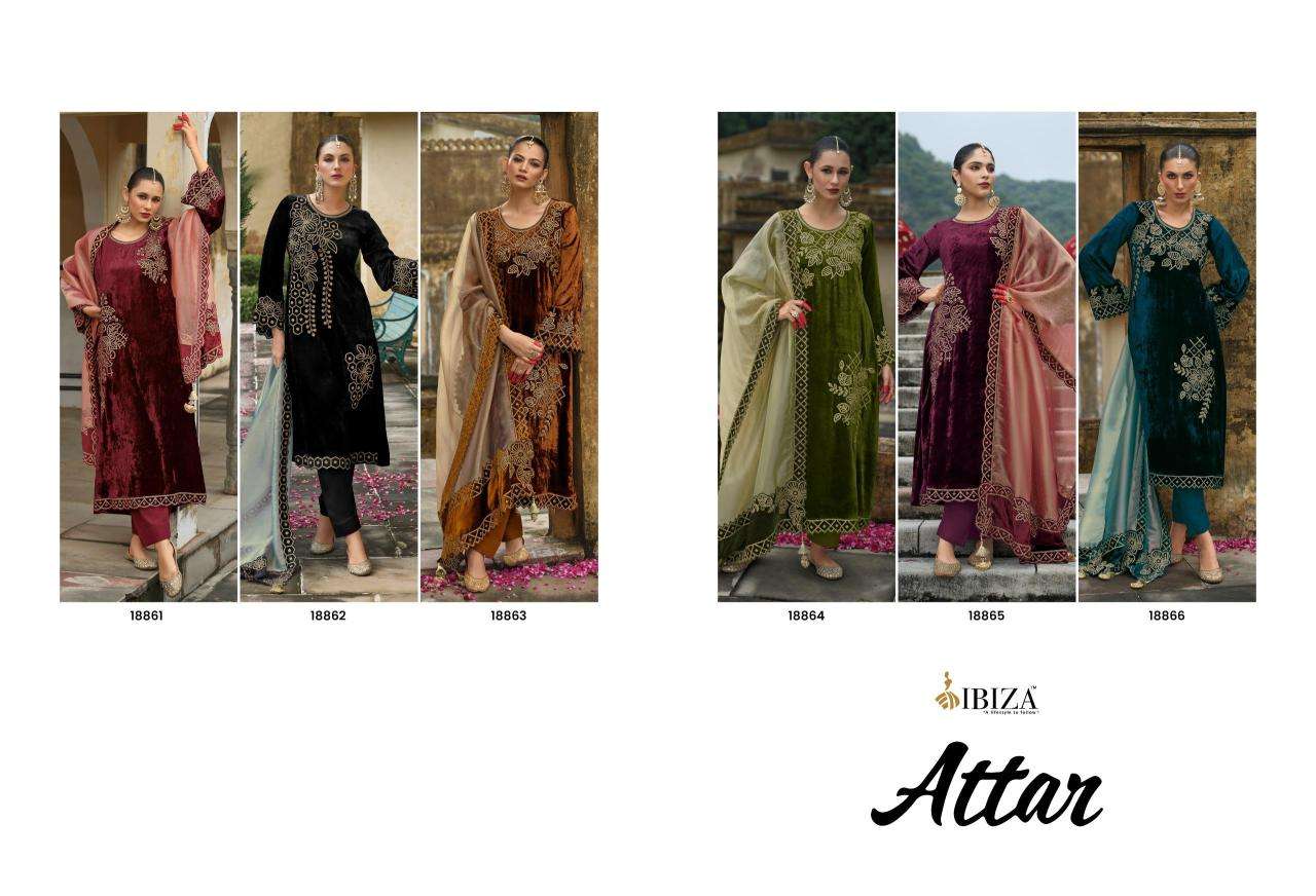 Ibiza attar Surat wholesale textile for dress materials