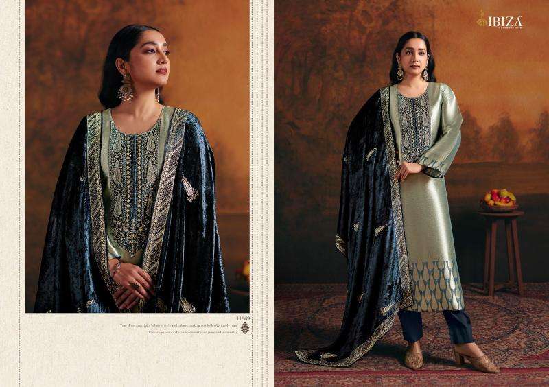 Ibiza gajari Wholesale designer dress materials in Bangalore