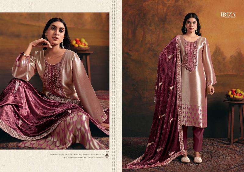 Ibiza gajari Wholesale designer dress materials in Bangalore