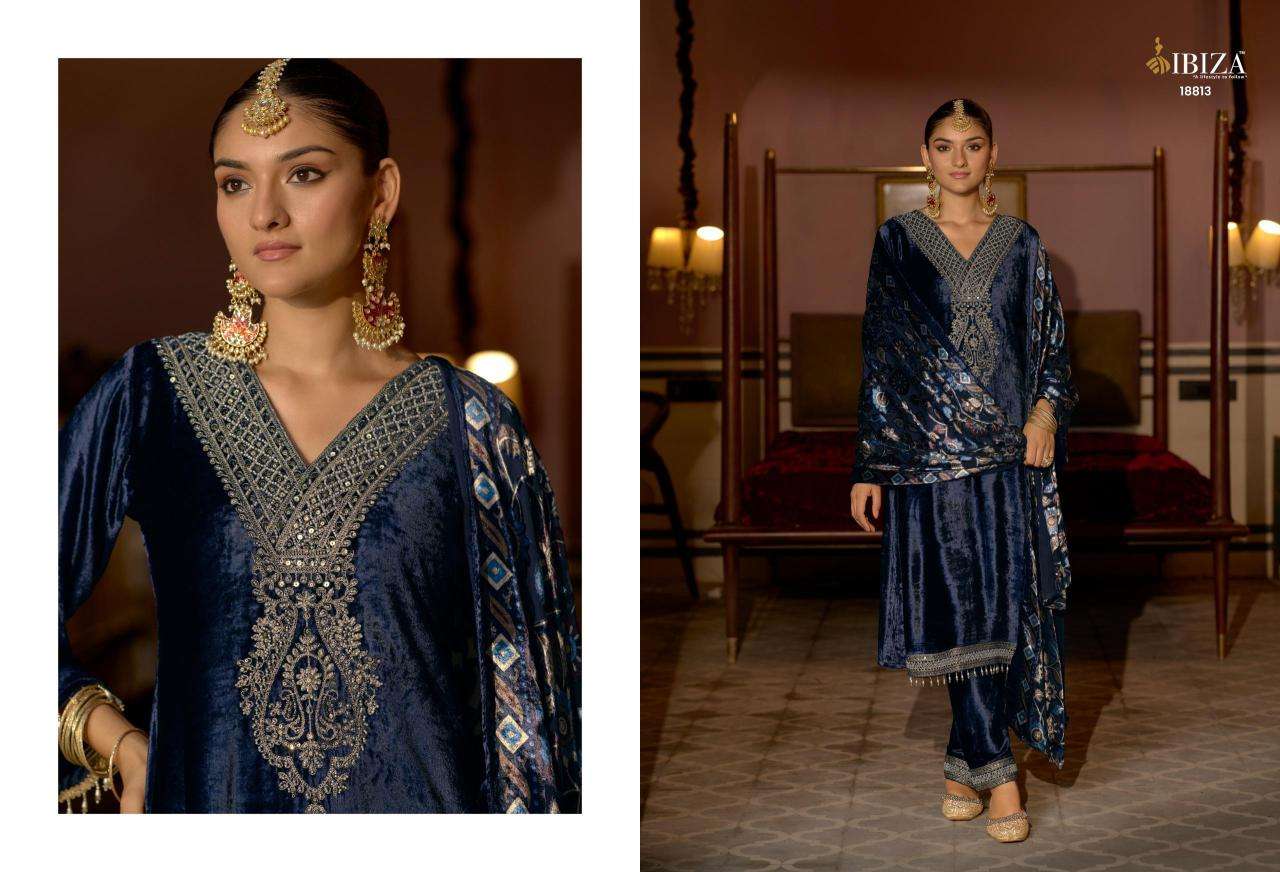 Ibiza henna Dress materials wholesale shops in Surat