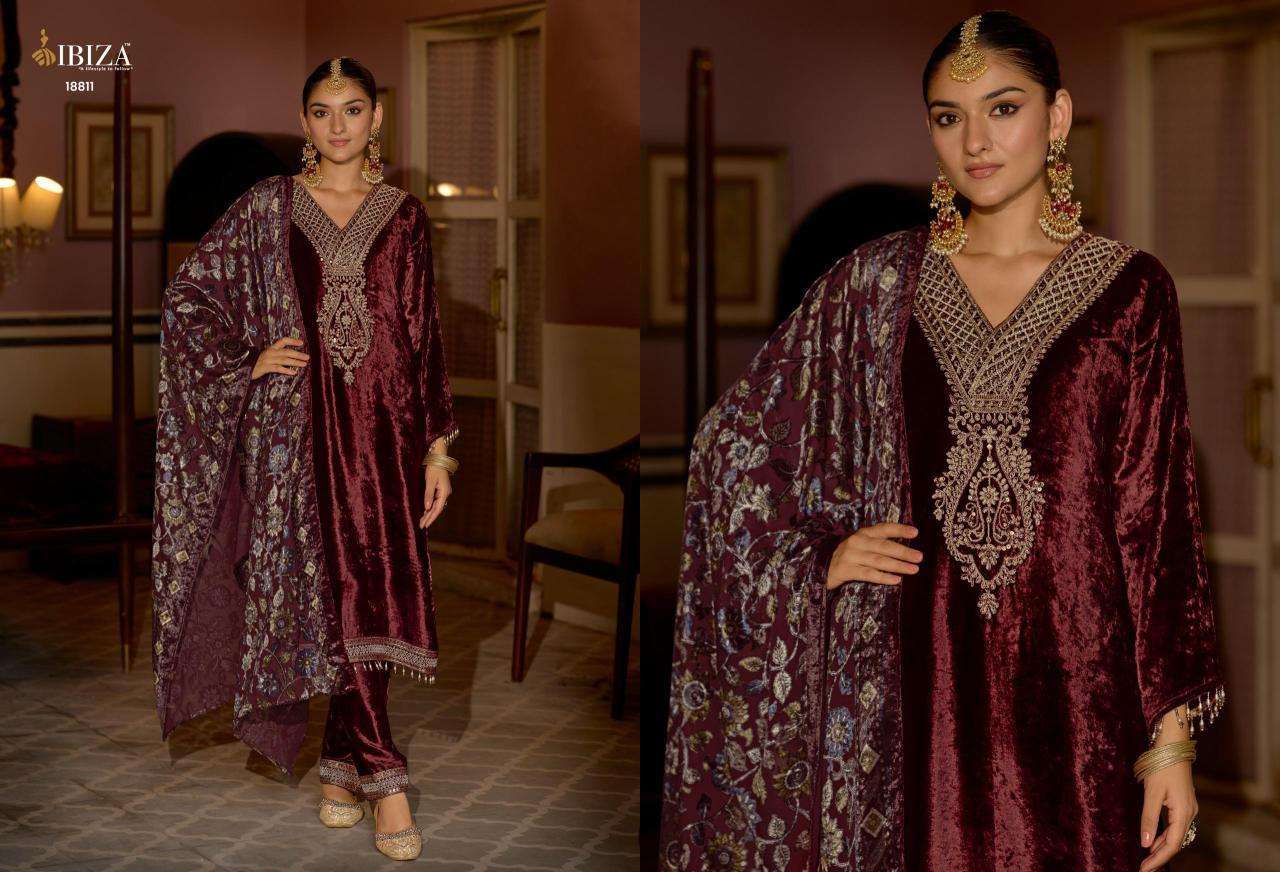 Ibiza henna Dress materials wholesale shops in Surat