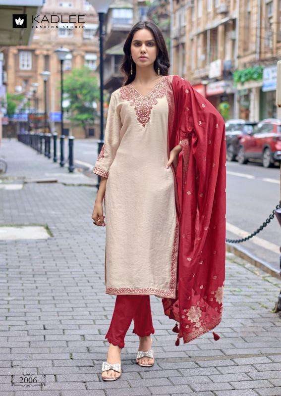 Kadlee khanak Kurti wholesale price in Surat