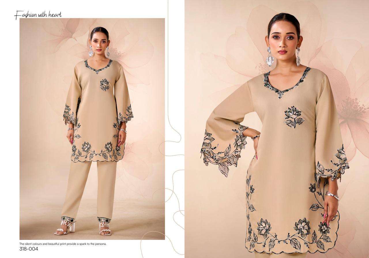 Karma gulrez amira coord set Kurti manufacturers in Rajkot