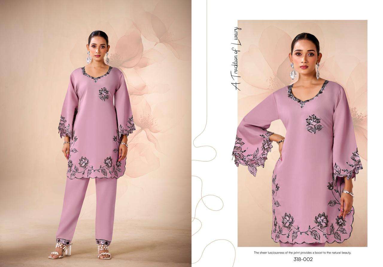 Karma gulrez amira coord set Kurti manufacturers in Rajkot