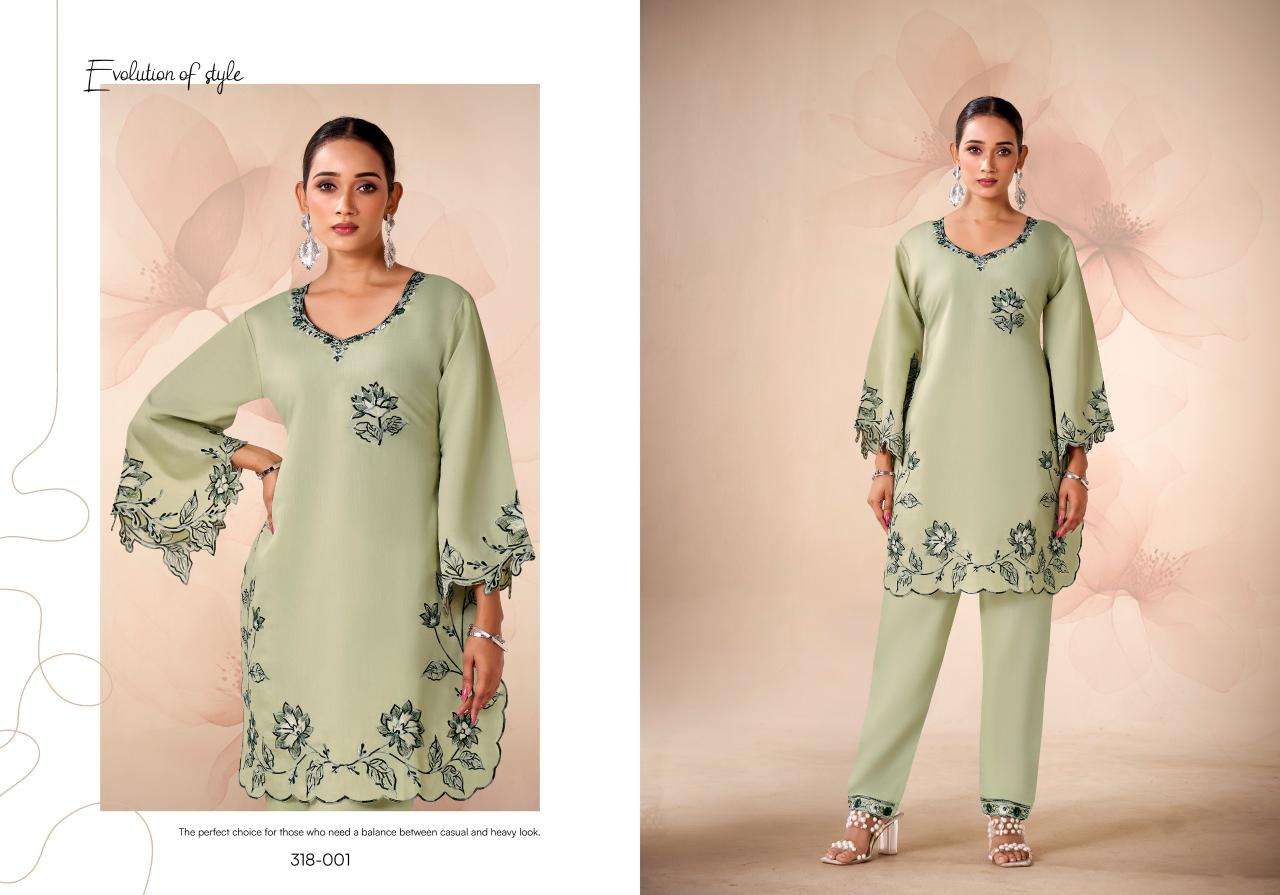 Karma gulrez amira coord set Kurti manufacturers in Rajkot