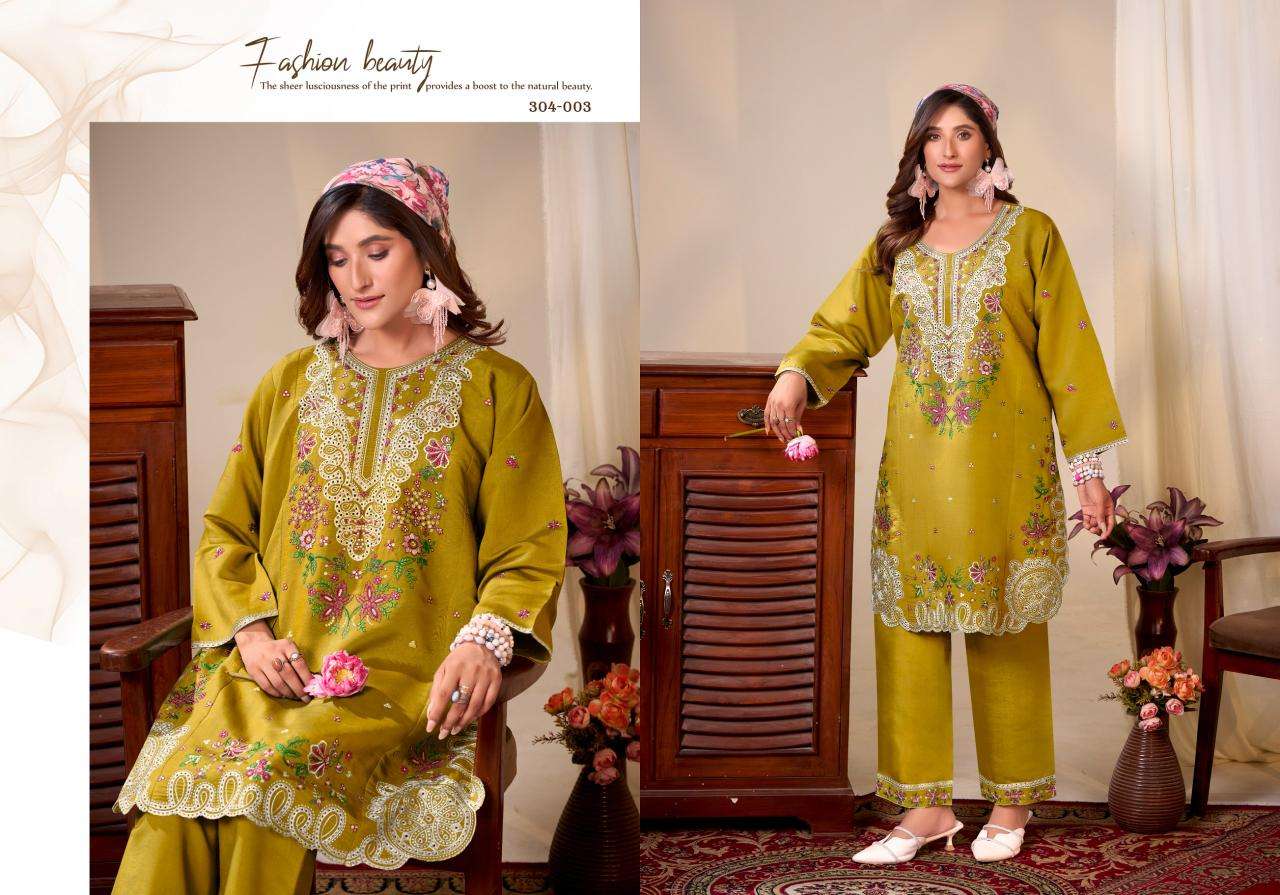Karma gulrez mayesha coord set Ladies Kurti manufacturers in Gujarat