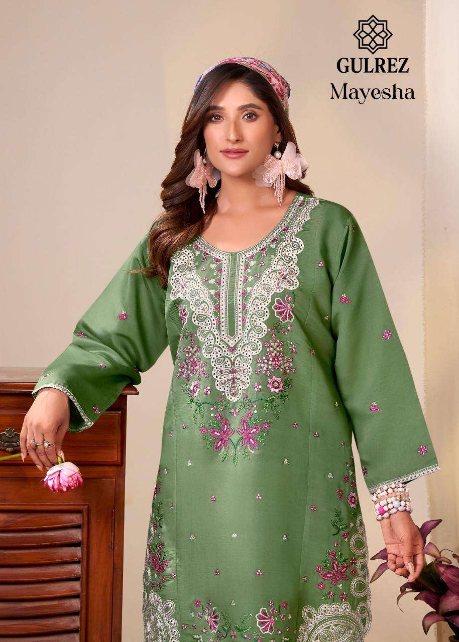 Karma gulrez mayesha coord set Ladies Kurti manufacturers in Gujarat