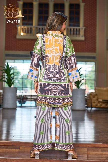 Karma the wonder woman coord set Latest Kurti designs