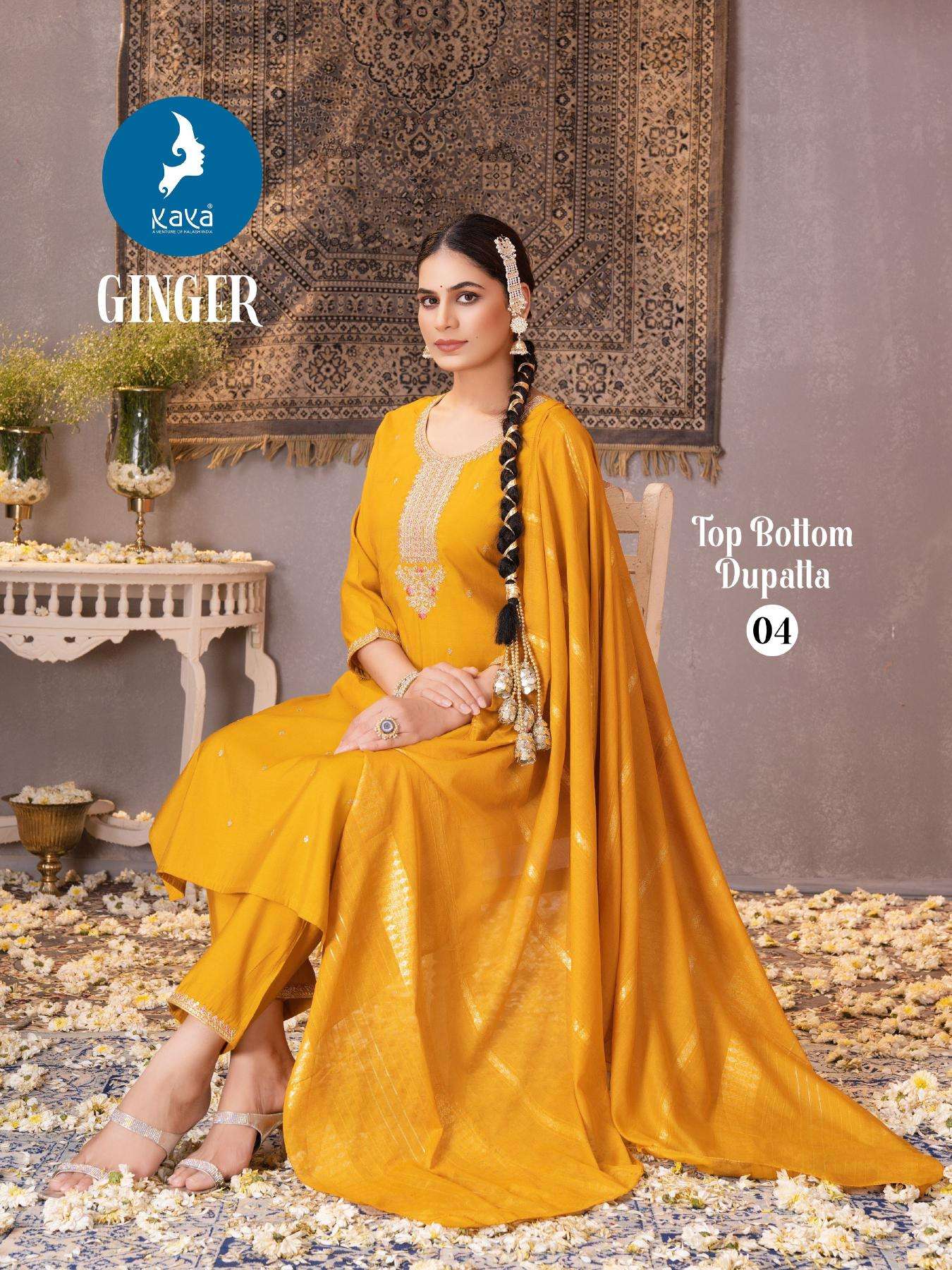 Kaya ginger Kurti supplier in Surat