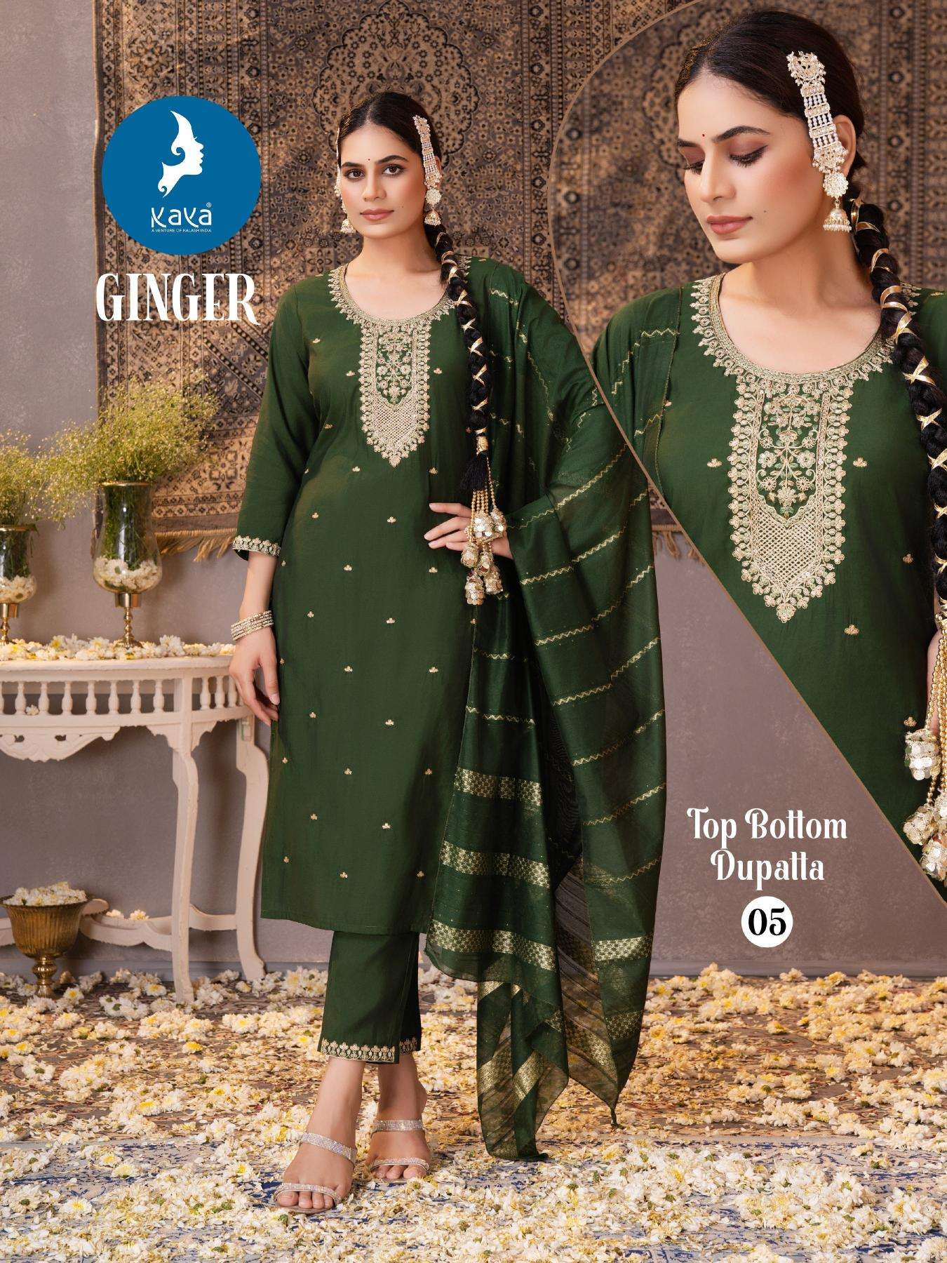Kaya ginger Kurti supplier in Surat