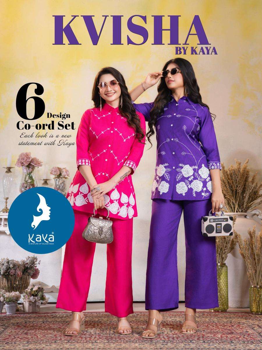 Kaya kvisha coord set  Wholesale Kurti suppliers in Ahmedabad