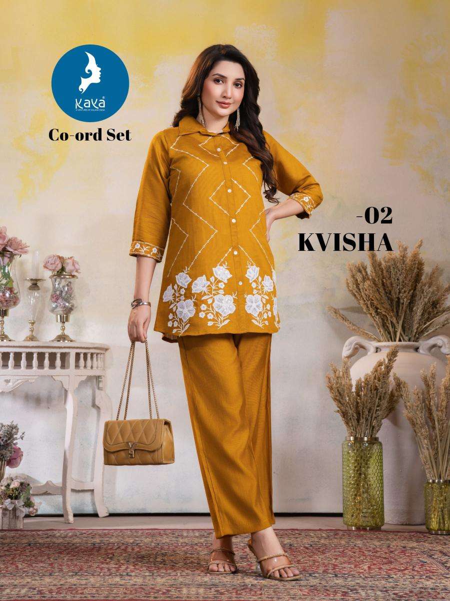 Kaya kvisha coord set  Wholesale Kurti suppliers in Ahmedabad
