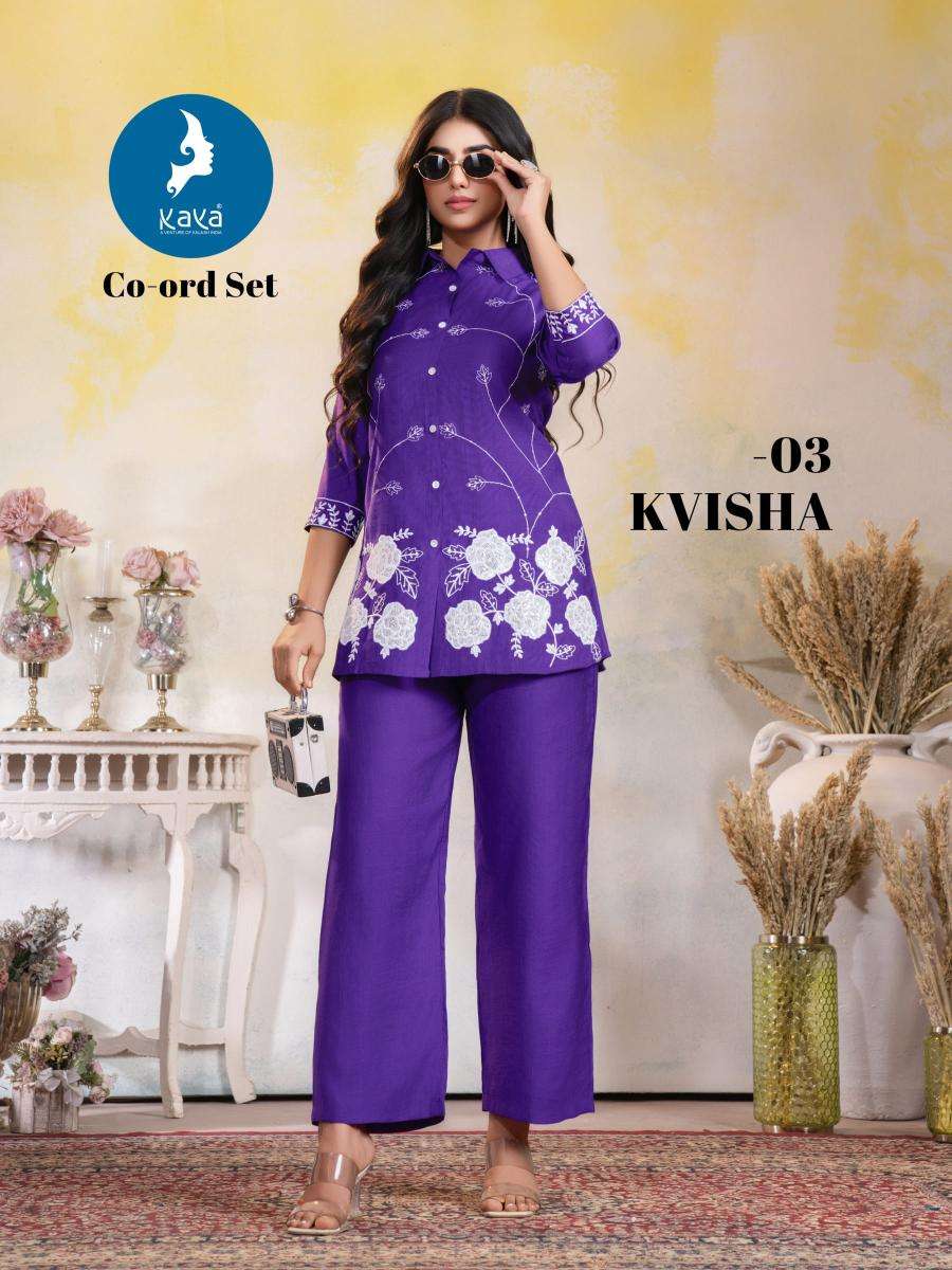 Kaya kvisha coord set  Wholesale Kurti suppliers in Ahmedabad