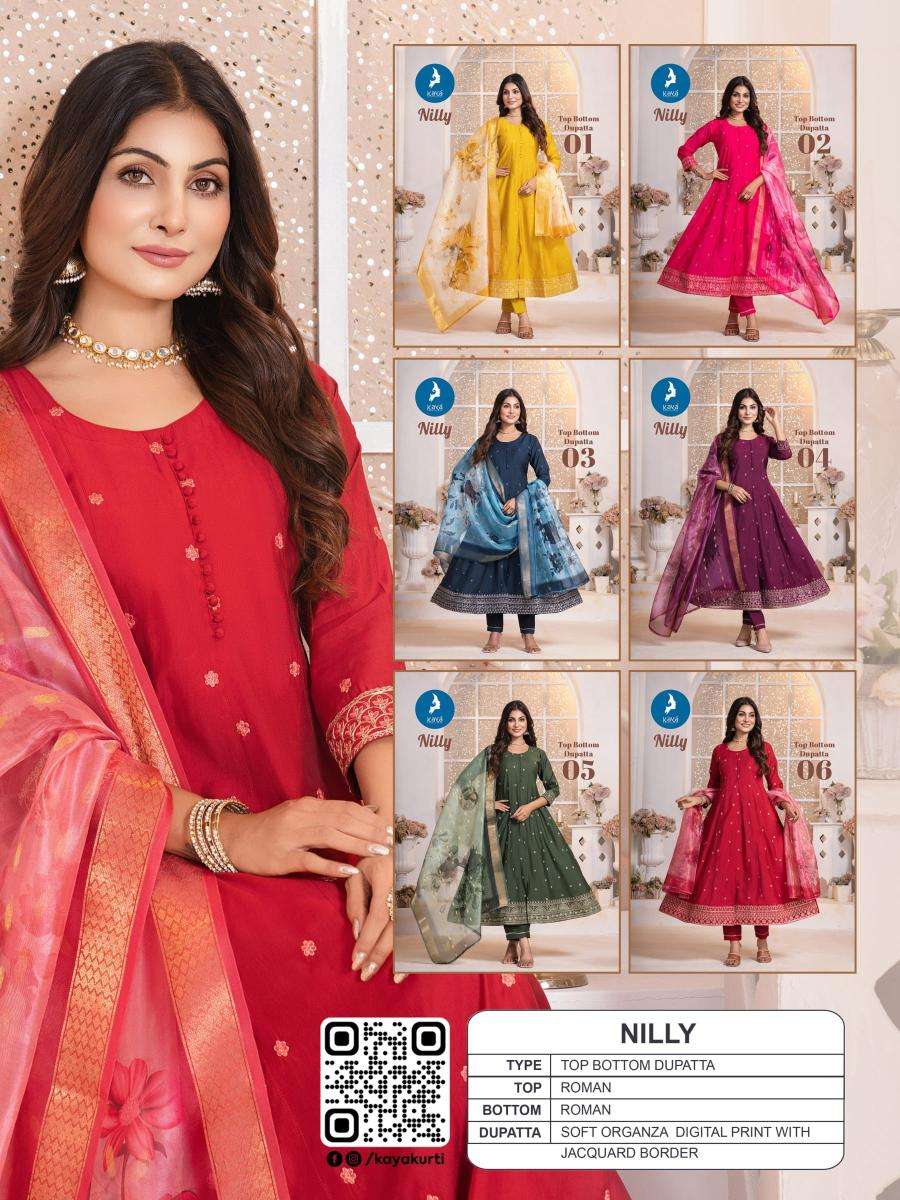 Kaya nilly Designer Kurtis wholesale