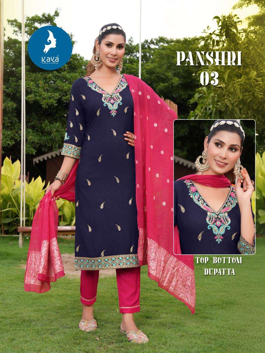 Kaya panshri v neck Kurti wholesalers in Surat