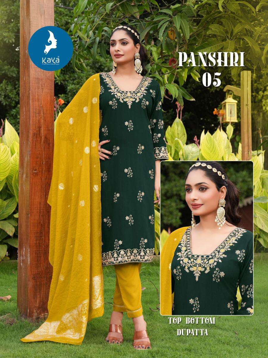 Kaya panshri v neck Kurti wholesalers in Surat