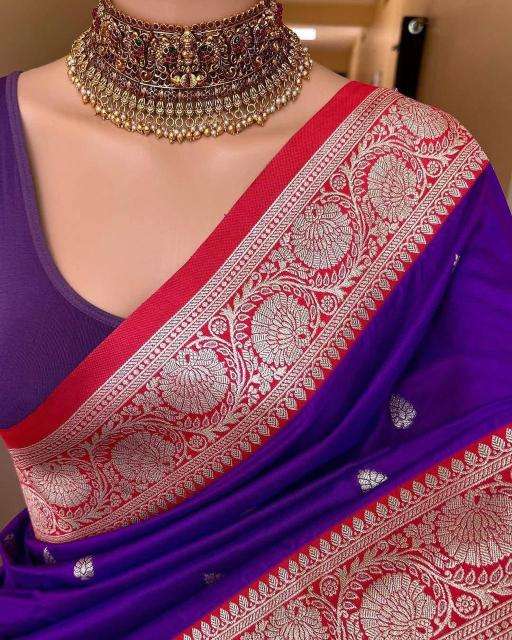 Krishnavi soft banarasi silk Designer saree market in Delhi