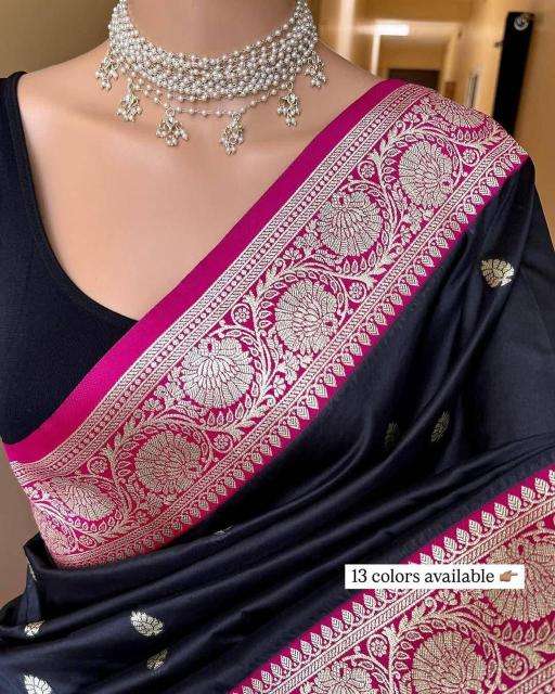 Krishnavi soft banarasi silk Designer saree market in Delhi