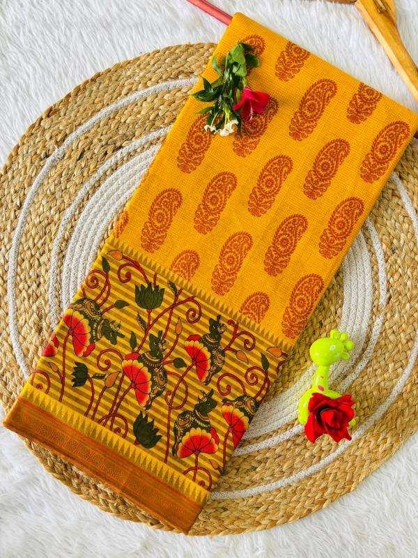 Lakhani raatkali pure cotton wholesale saree shop in delhi