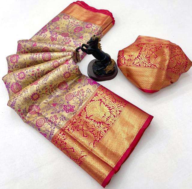 Malhar kanjivaram bridal silk Wholesale saree suppliers in Delhi