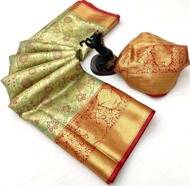 Malhar kanjivaram bridal silk Wholesale saree suppliers in Delhi