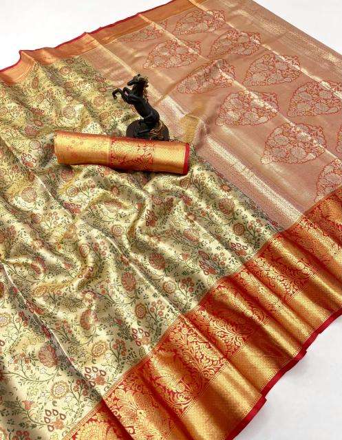 Malhar kanjivaram bridal silk Wholesale saree suppliers in Delhi
