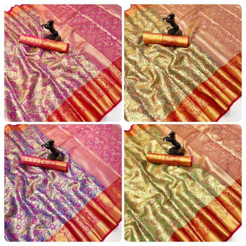 Malhar kanjivaram bridal silk Wholesale saree suppliers in Delhi