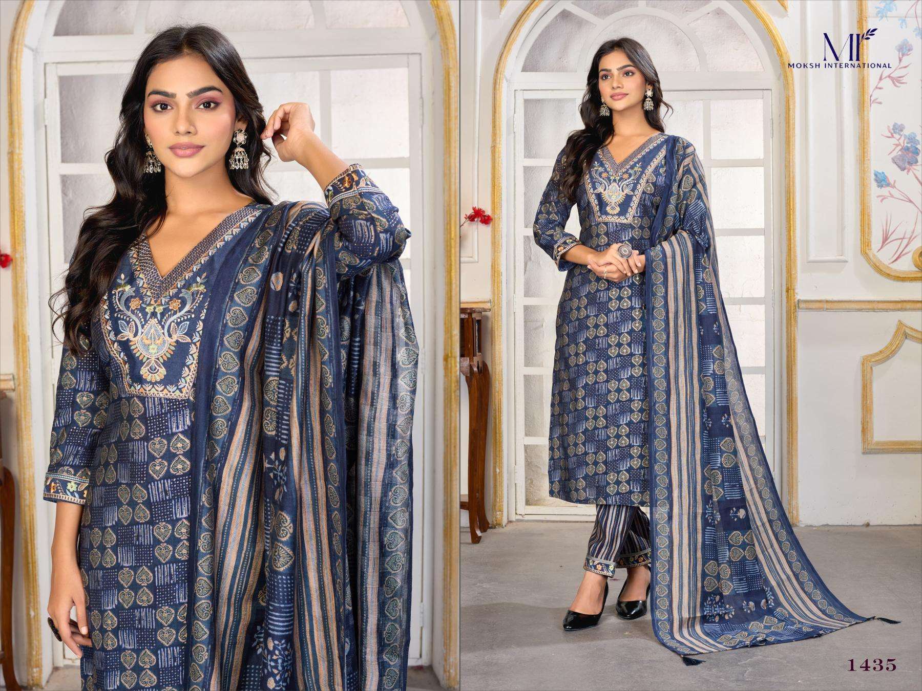 Moksh international gori vol 2 Kurti wholesalers in Kolkata