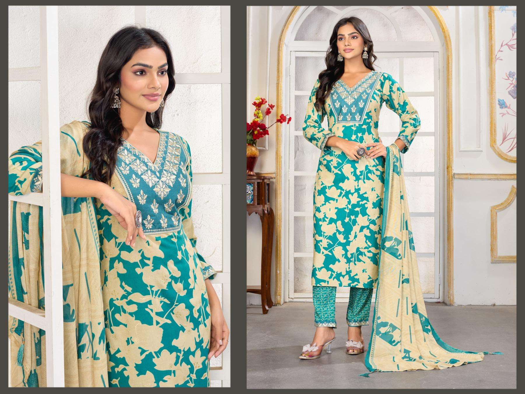Moksh international gori vol 2 Kurti wholesalers in Kolkata