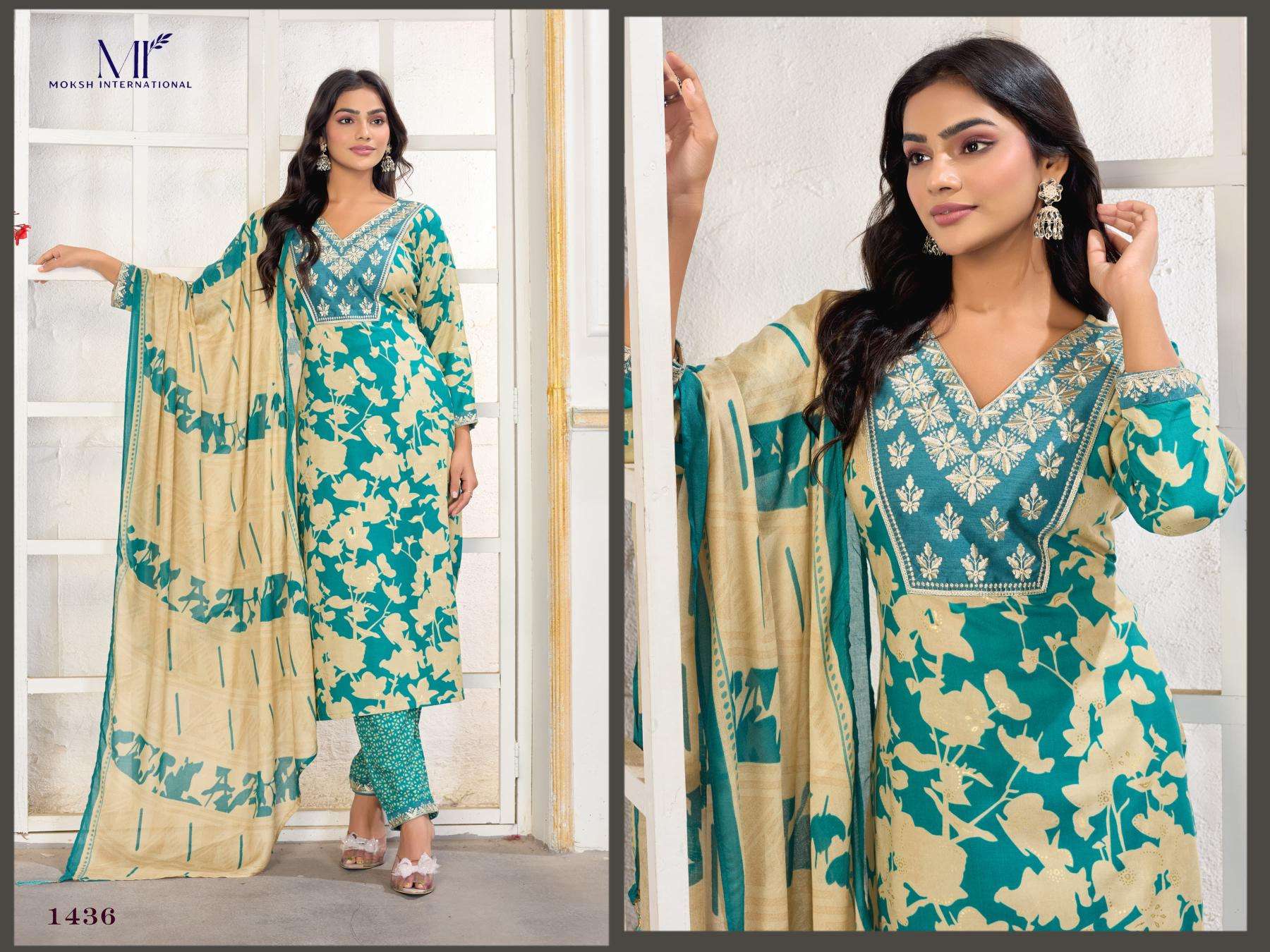 Moksh international gori vol 2 Kurti wholesalers in Kolkata