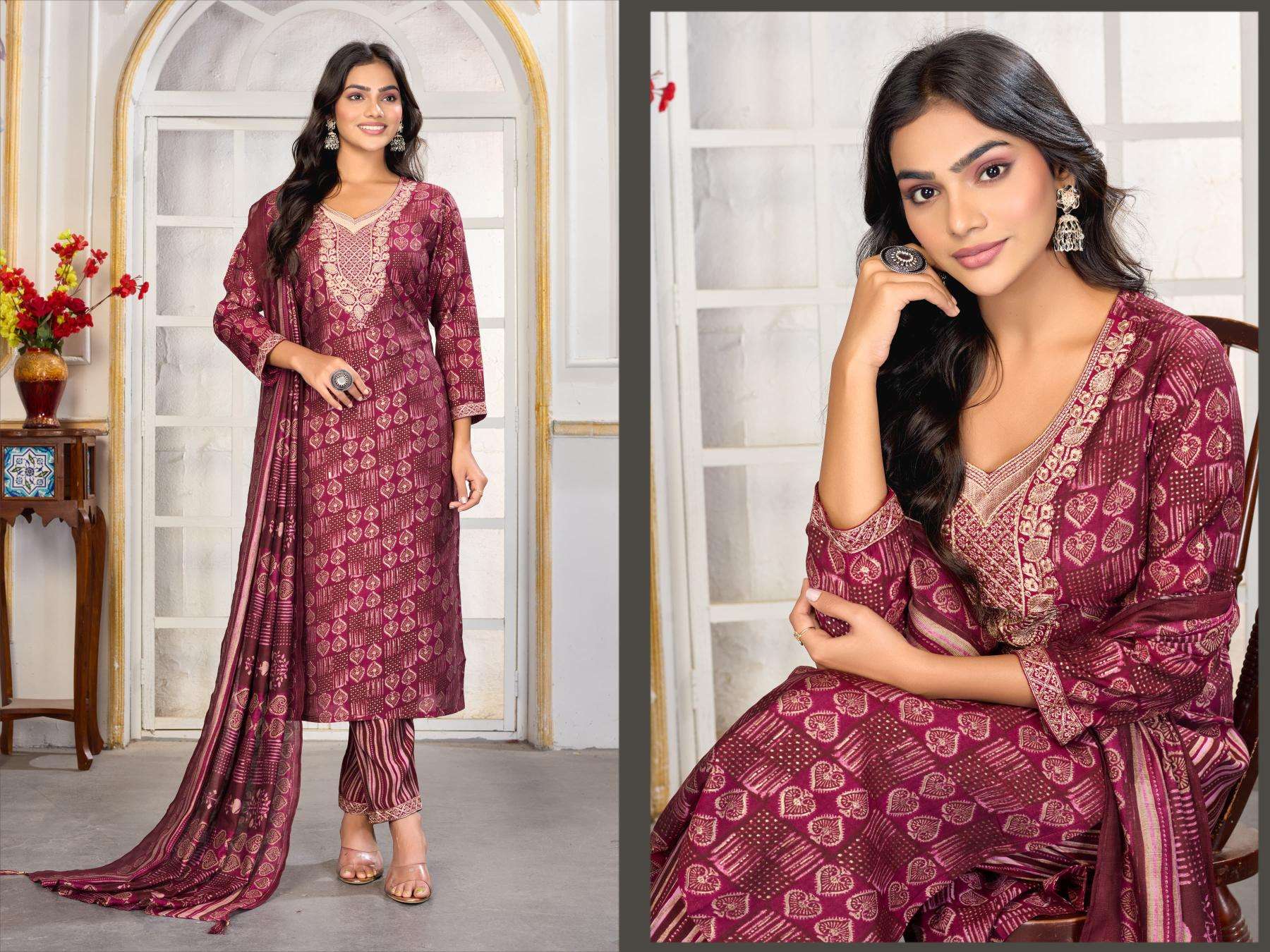 Moksh international gori vol 2 Kurti wholesalers in Kolkata