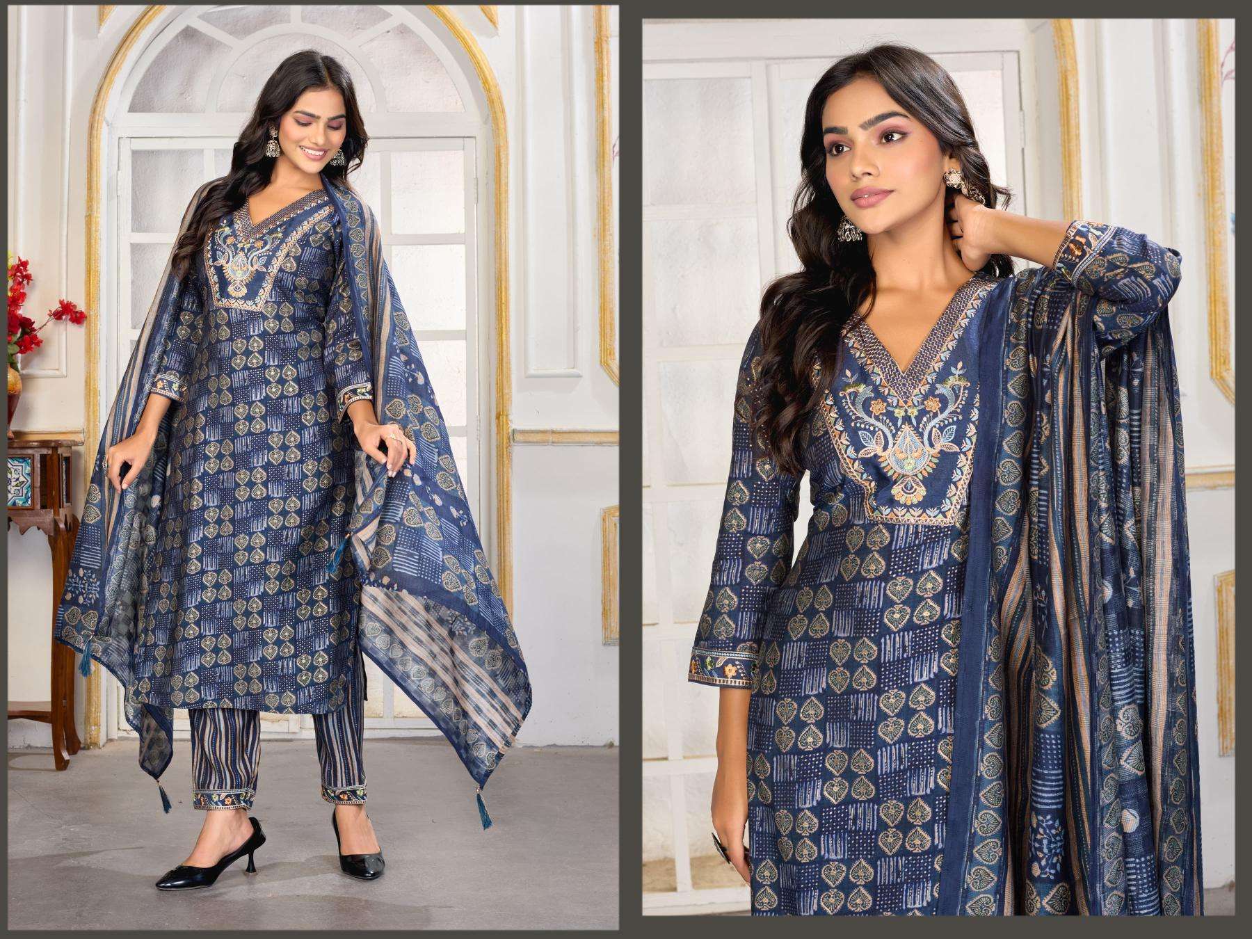 Moksh international gori vol 2 Kurti wholesalers in Kolkata