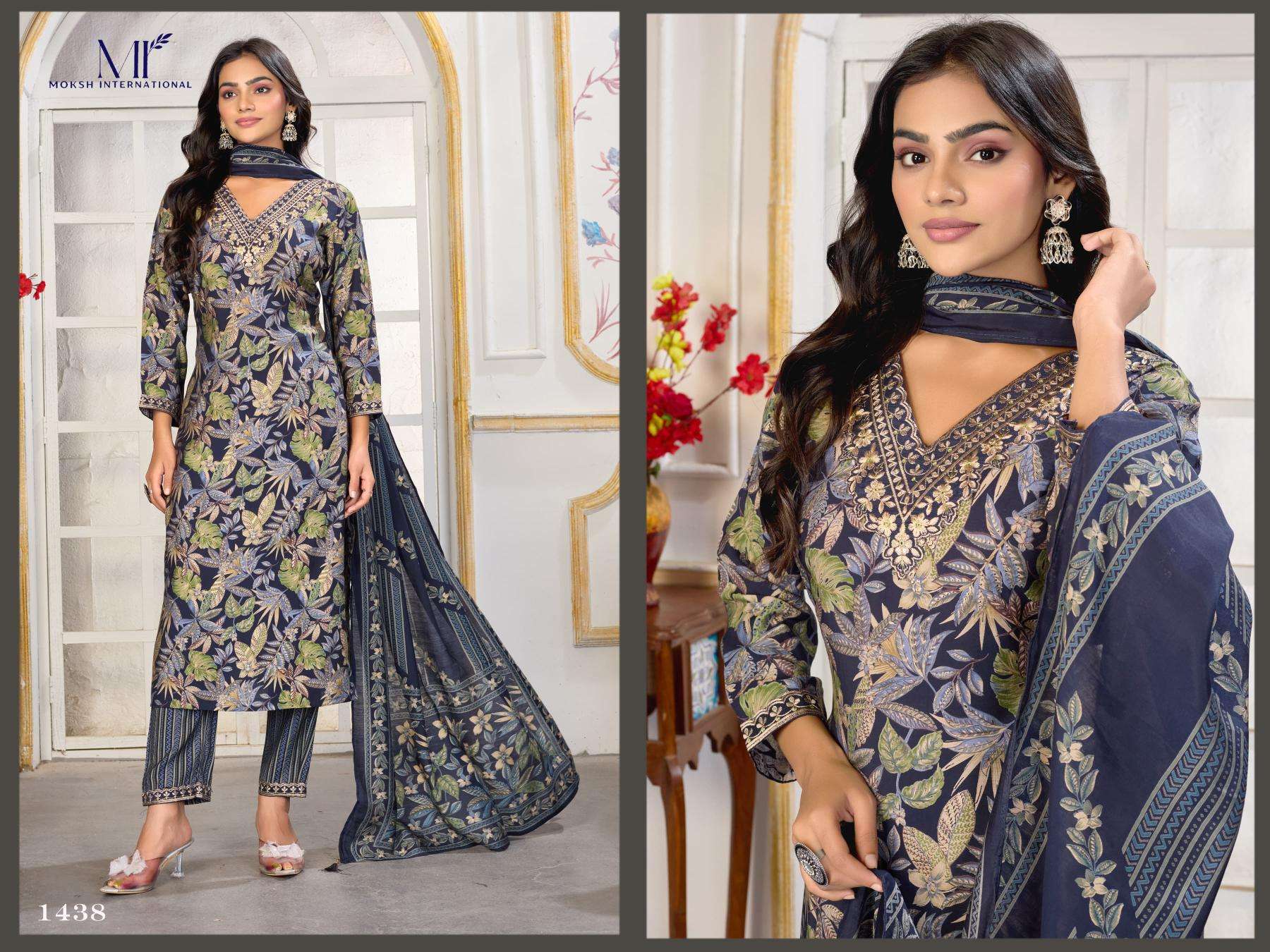 Moksh international gori vol 2 Kurti wholesalers in Kolkata