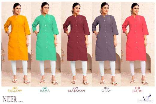 Moksh international neer Vol 2 wholesale Kurti in kolkata